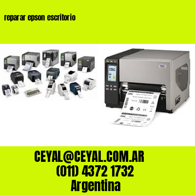 reparar epson escritorio
