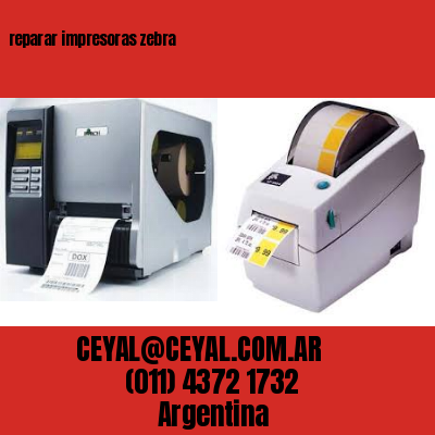 reparar impresoras zebra