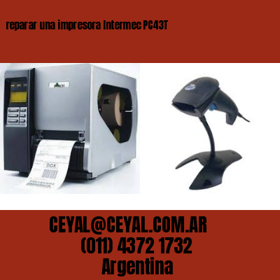 reparar una impresora Intermec PC43T