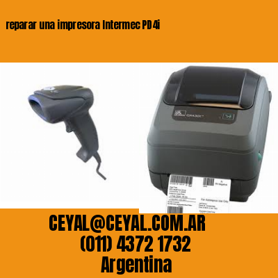 reparar una impresora Intermec PD4i