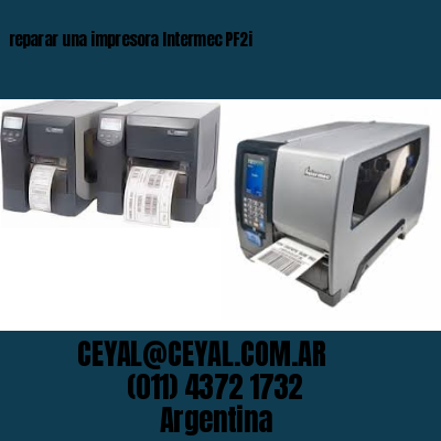 reparar una impresora Intermec PF2i