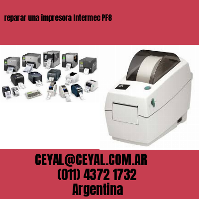 reparar una impresora Intermec PF8