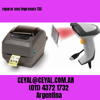reparar una impresora TSC