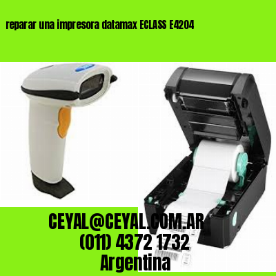 reparar una impresora datamax ECLASS E4204