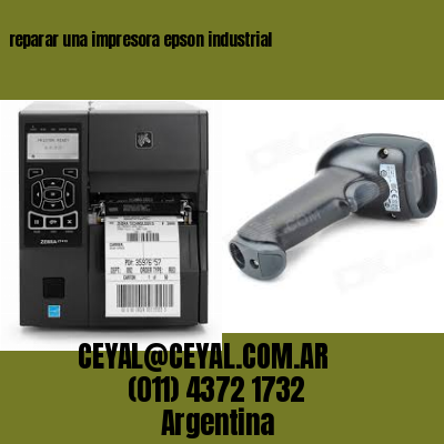 reparar una impresora epson industrial