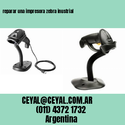reparar una impresora zebra inustrial