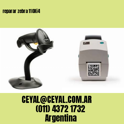 reparar zebra 110Xi4
