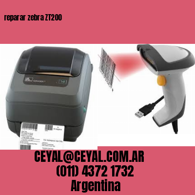reparar zebra ZT200