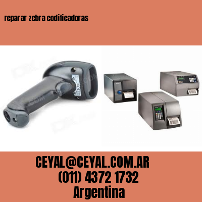 reparar zebra codificadoras