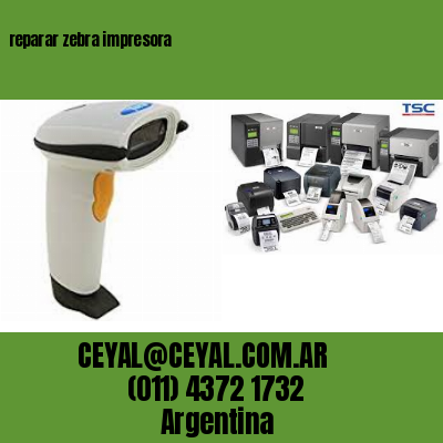 reparar zebra impresora