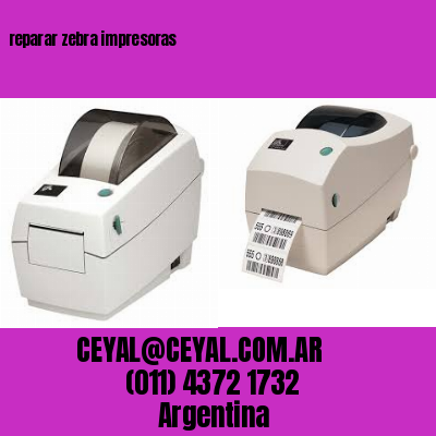 reparar zebra impresoras