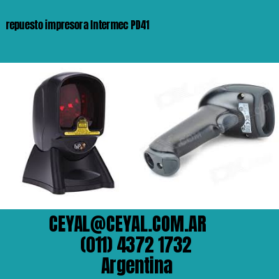 repuesto impresora Intermec PD41