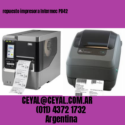 repuesto impresora Intermec PD42