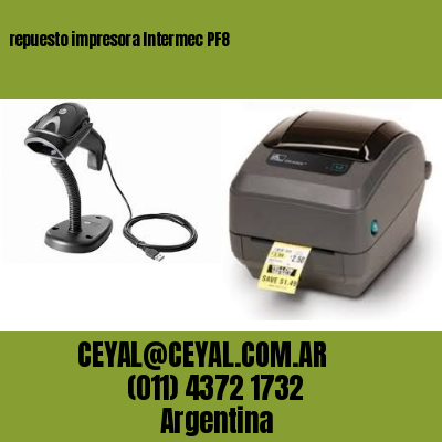 repuesto impresora Intermec PF8