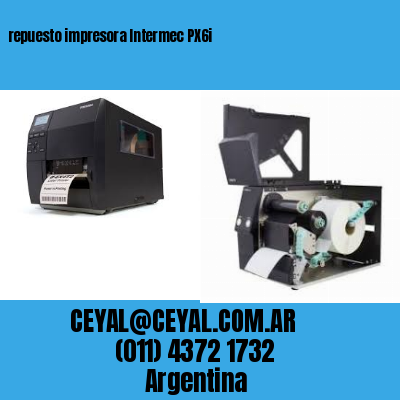 repuesto impresora Intermec PX6i