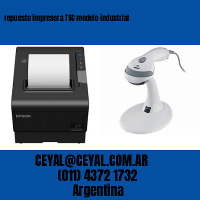 repuesto impresora TSC modelo industrial