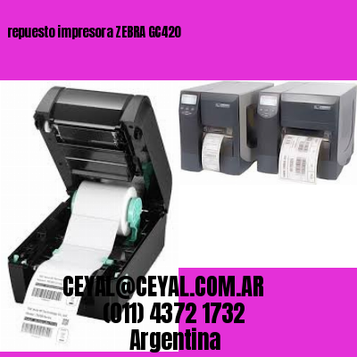 repuesto impresora ZEBRA GC420