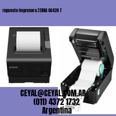 repuesto impresora ZEBRA GC420 T