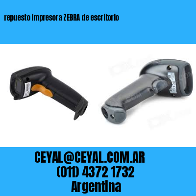 repuesto impresora ZEBRA de escritorio