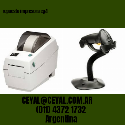 repuesto impresora cg4