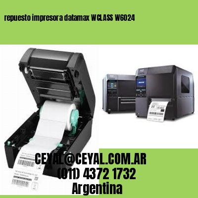 repuesto impresora datamax WCLASS W6024