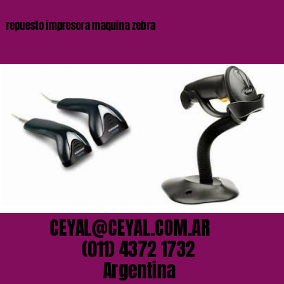 repuesto impresora maquina zebra