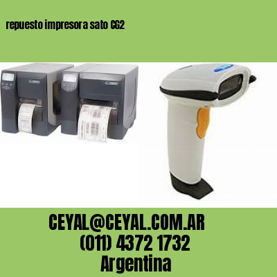 repuesto impresora sato CG2