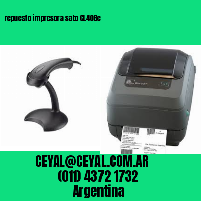 repuesto impresora sato CL408e