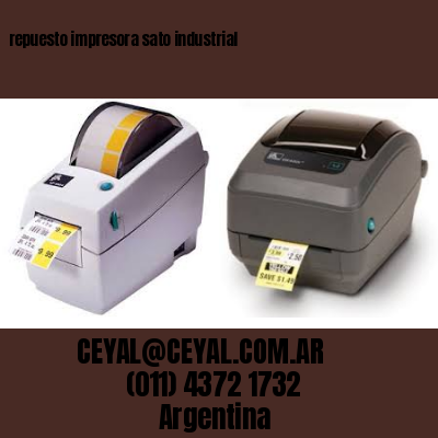 repuesto impresora sato industrial