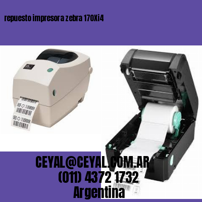 repuesto impresora zebra 170Xi4