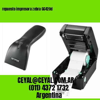 repuesto impresora zebra GC420d