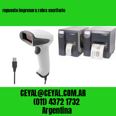 repuesto impresora zebra escritorio