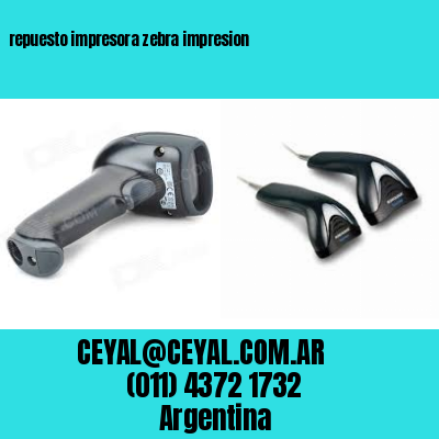 repuesto impresora zebra impresion