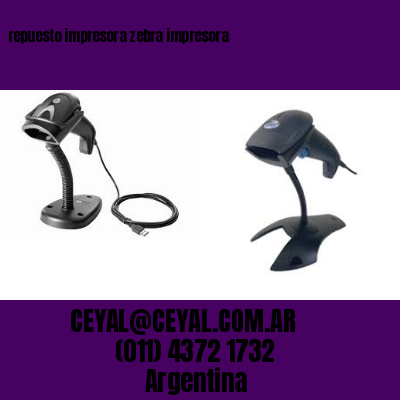 repuesto impresora zebra impresora