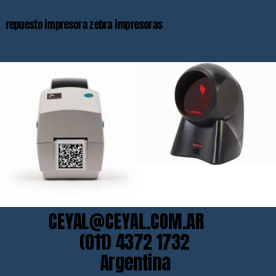 repuesto impresora zebra impresoras