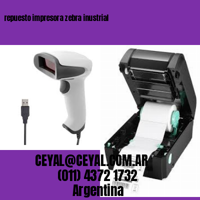 repuesto impresora zebra inustrial