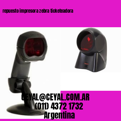 repuesto impresora zebra ticketeadora