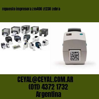 repuesto impresora zm400 zt230 zebra