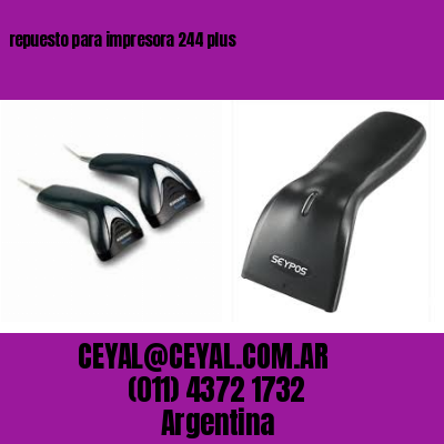 repuesto para impresora 244 plus