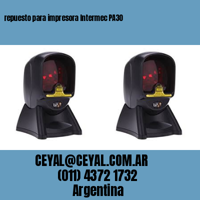 repuesto para impresora Intermec PA30