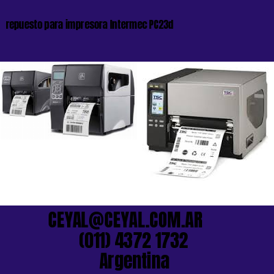 repuesto para impresora Intermec PC23d