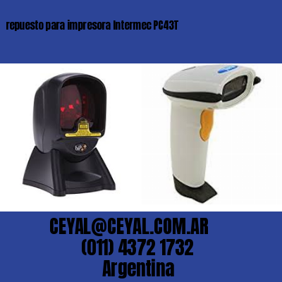 repuesto para impresora Intermec PC43T