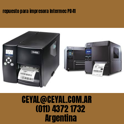 repuesto para impresora Intermec PD41