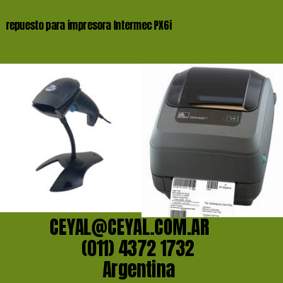 repuesto para impresora Intermec PX6i
