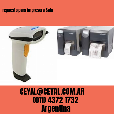 repuesto para impresora Sato
