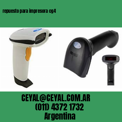 repuesto para impresora cg4