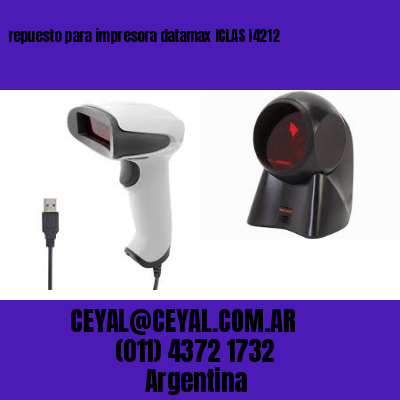 repuesto para impresora datamax ICLAS I4212