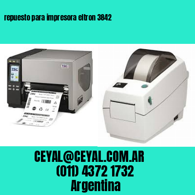 repuesto para impresora eltron 3842