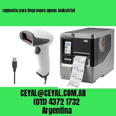 repuesto para impresora epson industrial