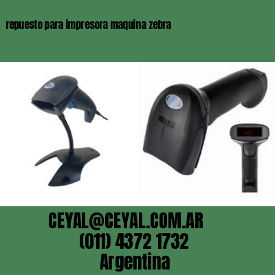 repuesto para impresora maquina zebra
